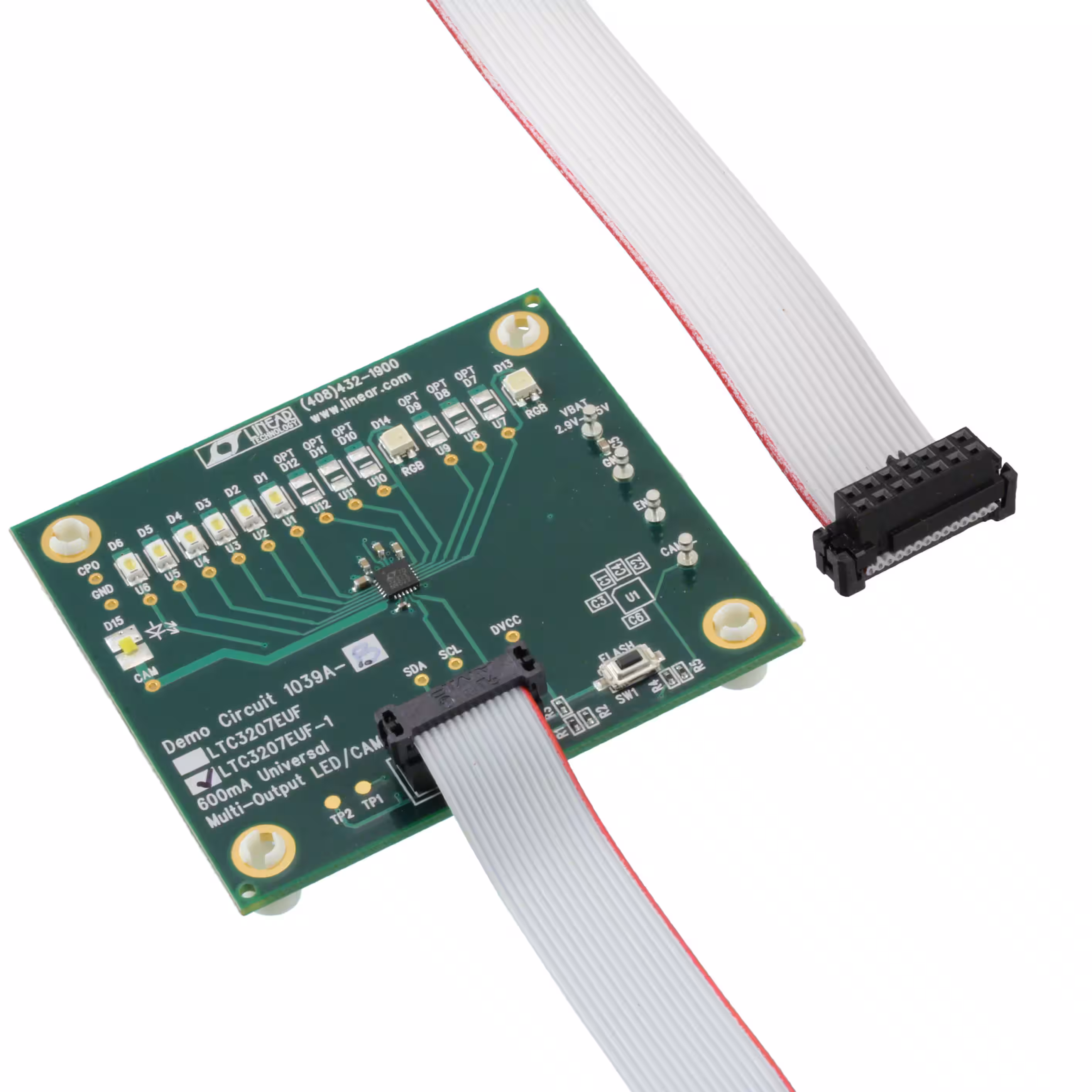 DC1039A-B Analog Devices Inc.  Cartes d'évaluation - Pilotes LED